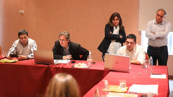 Marcolini: «La reunión con los intendentes Felix y Ojeda fue positiva ya que conocimos un plan de salud unificado»