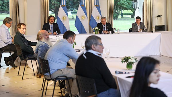 Alberto Fernández ante las organizaciones sociales: “Tenemos la oportunidad de hacer un sistema más justo”