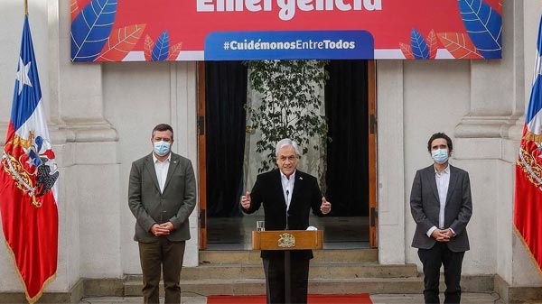 Coronavirus en Chile: Sebastián Piñera admitió que el sistema de salud “está muy cerca del límite”