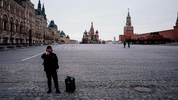 La pandemia crece rápido en Rusia