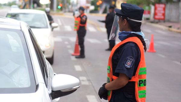 La Policía de Mendoza labró 1.143 multas viales durante el fin de semana