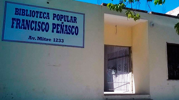 En época de pandemia, así trabaja la Biblioteca Popular Francisco Peñasco