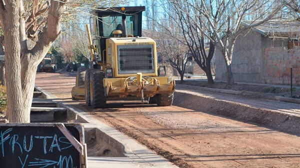 En las próximas semanas la Municipalidad de San Rafael asfaltará 85 cuadras