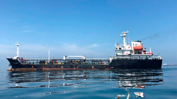 Estados Unidos incautó cuatro buques que llevaban petróleo de Irán a Venezuela