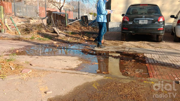 Incontables son las pérdidas de agua que se registran en ciudad