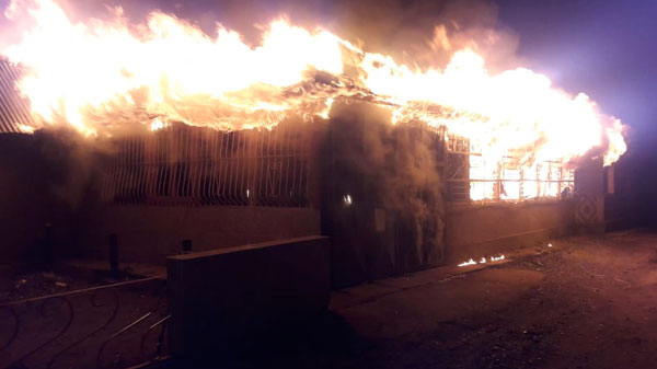 Un incendio dejó pérdidas totales en una vivienda