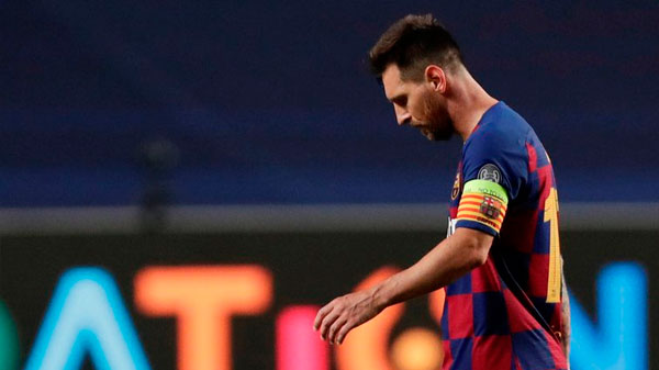 Messi se va del Barcelona luego de 16 años