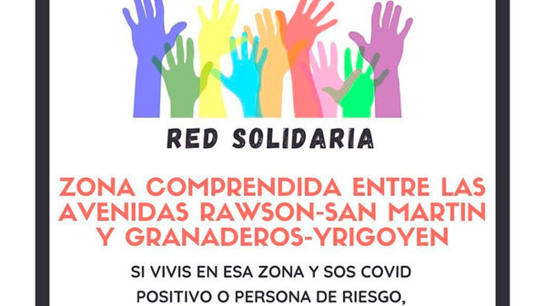 San Rafael cuenta con una Red Solidaria que ofrece servicios gratuitos de mandados