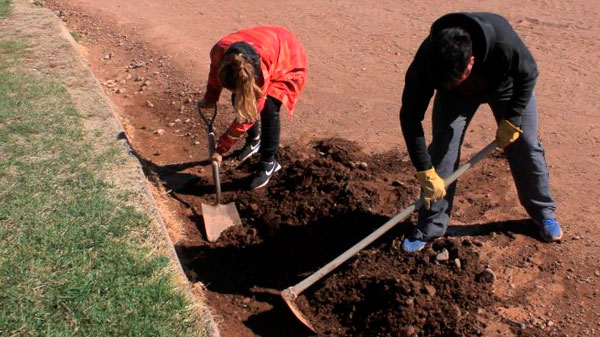 Malargüe: se realizaron mejoras en la pista de atletismo