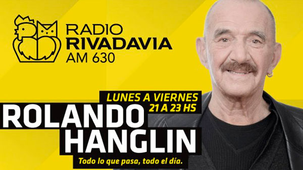 Rolando Hanglin, nueva incorporación de Radio Rivadavia