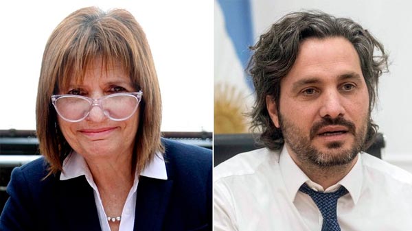 Santiago Cafiero cruzó a Patricia Bullrich por su pedido al Presidente para frenar la toma de tierras