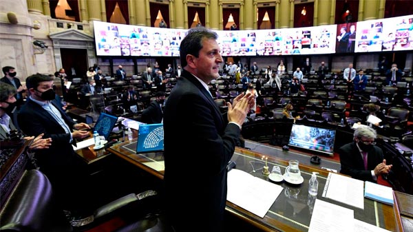 La cámara de Diputados le dio media sanción al Presupuesto 2021 en una sesión maratónica