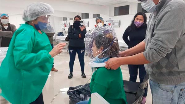 Desarrollan en la Argentina un tratamiento que mejora la sobrevida del coronavirus evitando la intubación