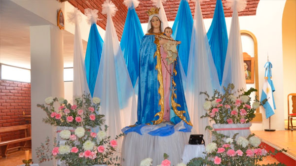 Malargüe celebra el día de su patrona la Virgen del Rosario