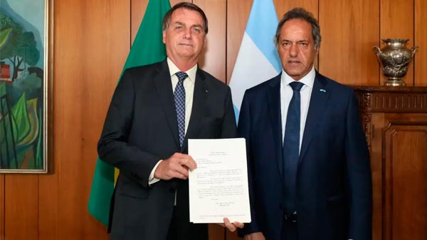 Pese a las críticas de Jair Bolsonaro, el Gobierno afirma que se recompuso la relación con Brasil