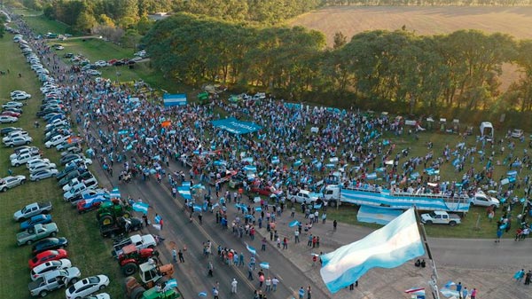 Movilizaciones en plazas y rutas por el 8N: el campo se suma a otro banderazo en rechazo a las políticas del Gobierno