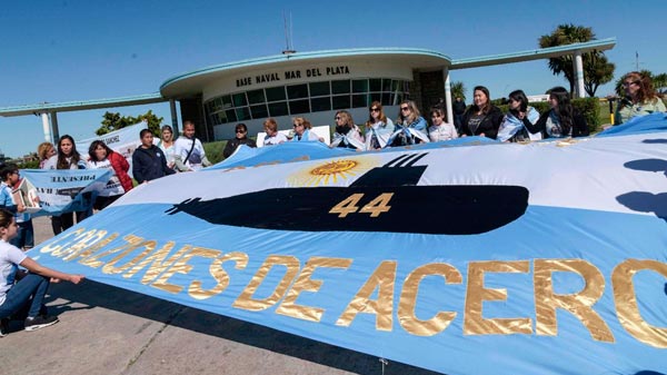 ARA San Juan: realizaron un homenaje a los 44 tripulantes, a tres años del hundimiento del submarino