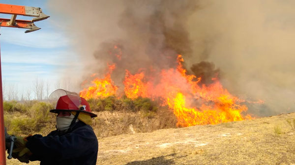 Por peligros de incendios, San Rafael se encuentra en «alerta rojo»