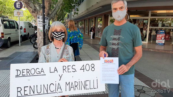 Regantes sanrafaelinos pidieron la renuncia de Marinelli