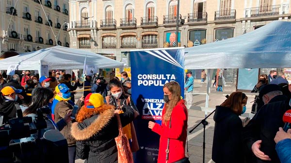 La diáspora venezolana comenzó a participar de la consulta popular contra Maduro: “Es un grito de auxilio al mundo democrático”