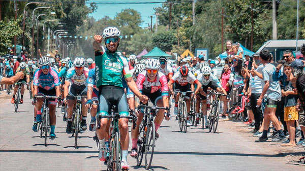 Campeonato mendocino de ruta: buen trabajo de Santiago Rodríguez en la 2° fecha  