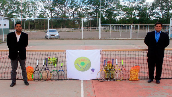 Malargüe: Tenis Adaptado compartirá todos sus materiales donados a la Escuela Municipal de Tenis