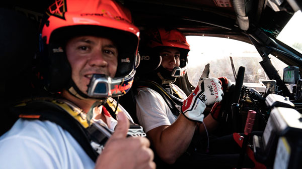 Juan Cruz y Alejandro Yacopini, la dupla mendocina en el Dakar