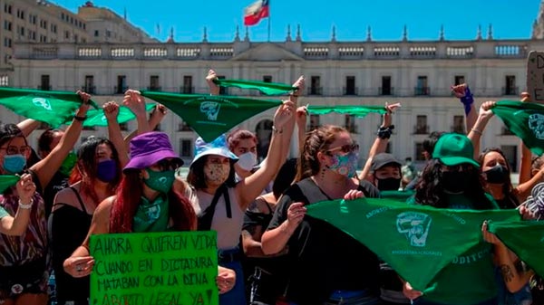 Chile votará la ley de la despenalización del aborto el 21 de abril