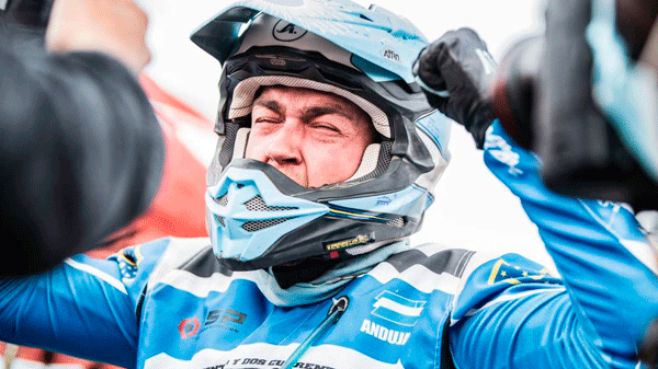 Manuel Andújar, argentino que ganó el Dakar 2021 en Cuatriciclo