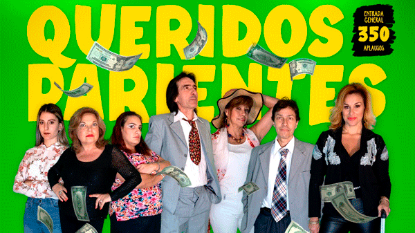 Todo listo para la presentación de la obra de teatro “Queridos Parientes”