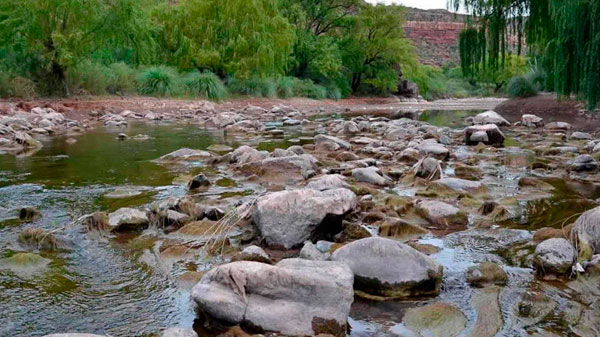 Irrigación dejaría sin agua a los prestadores turísticos de cara al fin de semana largo