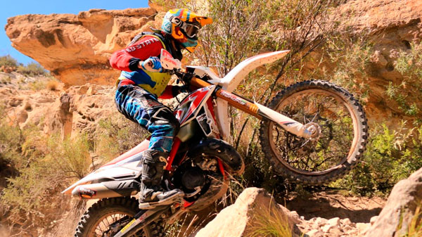 Lucas Godoy se adueñó de la primera fecha del Provincial de Enduro