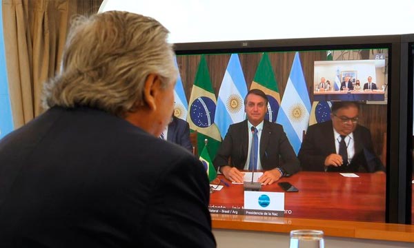 Alberto Fernández apuesta a la integración regional y se reunirá con Jair Bolsonaro en la frontera de Argentina y Brasil