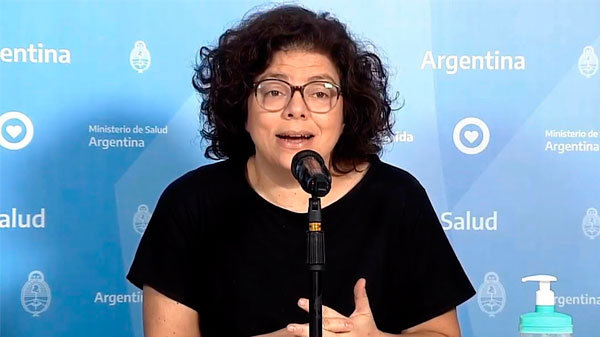 Carla Vizzotti dio positivo de Covid-19