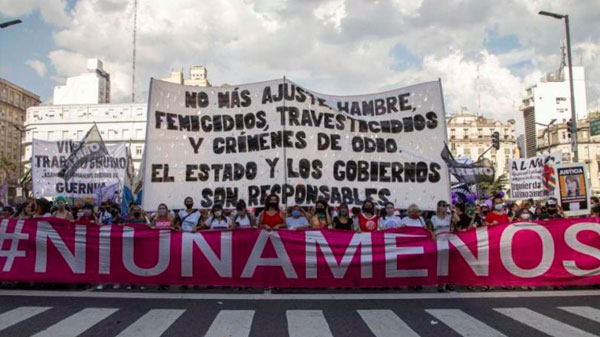 A un año del inicio de la cuarentena se registraron 279 femicidios y ocho transfemicidios en el país