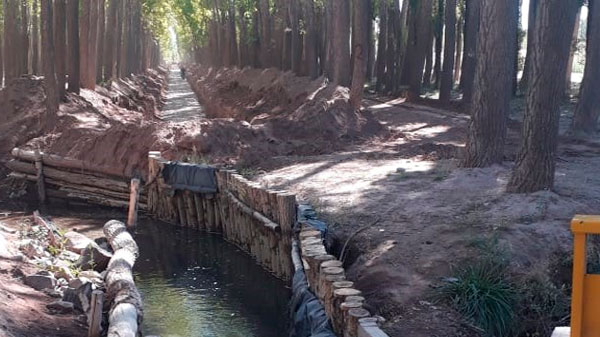 Irrigación ya licitó el 60% de las obras del Plan 2021 para Malargüe, por más de $36 millones