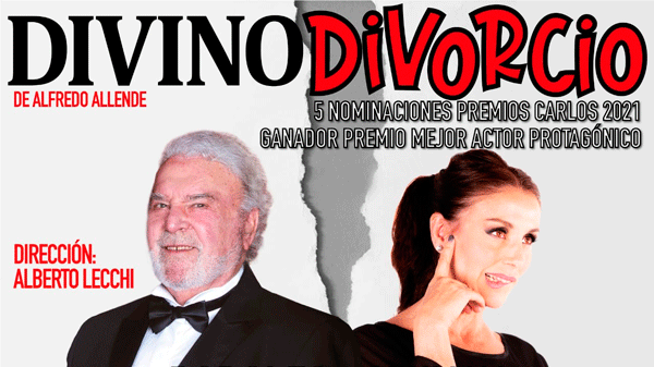 Llega a Malargüe la obra de teatro “Divino Divorcio”