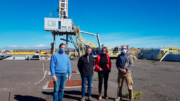 Malargüe: autoridades alemanas recorrieron Potasio Río Colorado