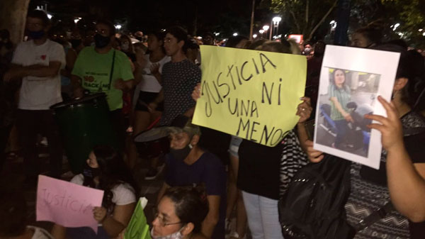 Masiva manifestación por Viviana Villegas en General Alvear