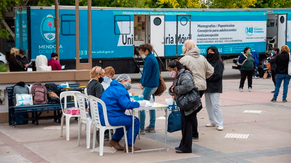 La Unidad Sanitaria Móvil llega a San Rafael para brindar asistencia ginecológica