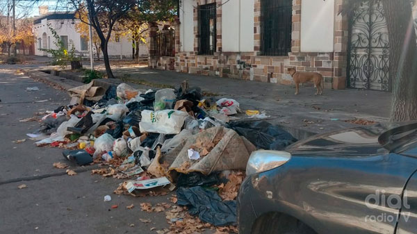 Preocupa un basural frente a la Casa Burgos