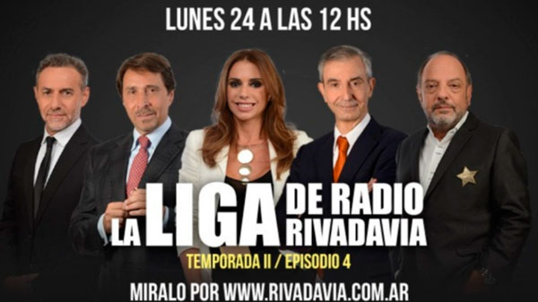 Gran expectativa por «La Liga de Radio Rivadavia», capitulo 4