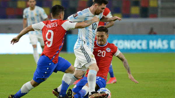 Argentina empató 1-1 con Chile en Santiago del Estero por las Eliminatorias