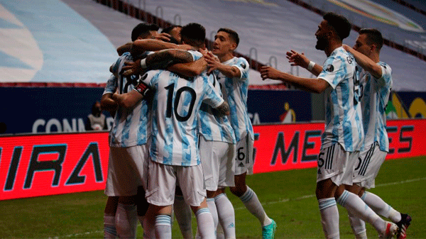 La Selección Argentina consiguió su primer triunfo en la Copa América