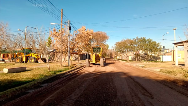 Siguen las obras de asfalto en Cuadro Nacional: empezaron las tareas previas en el B° Unión Obrera