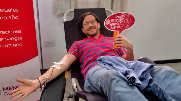 Campaña sobre donación de sangre en San Rafael y Alvear
