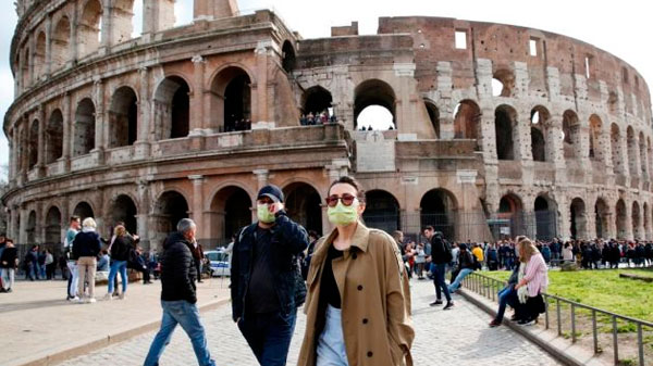 Italia elimina el uso obligatorio de barbijo al aire libre desde el lunes 28