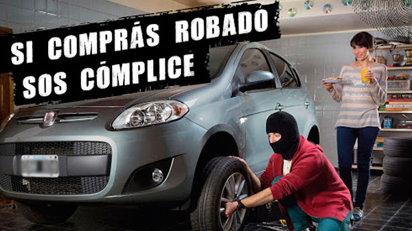 Insisten con el «no compres robado»