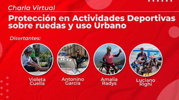 La Cruz Roja Filial San Rafael realiza una charla virtual sobre protección en actividades deportivas