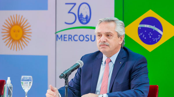 Alberto Fernández: «Tenemos la responsabilidad histórica de fortalecer al Mercosur»